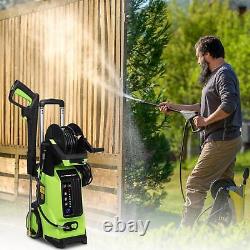 3800PSI Electric High Pressure Washer with Touch Screen Adjustment Pressure NEW