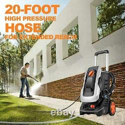 3800PSI Electric Pressure Washer 2000W 3.0GPM High Pressure Power Car Washer NEW