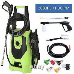 3800PSI Pressure Washer 2.8GPM Electric Washer High Power leaner Water Sprayer