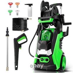 3800 PSI Electric High Pressure Washer with Touch Screen Adjustment Pressure new