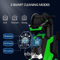 3800 PSI Electric High Pressure Washer with Touch Screen Adjustment Pressure new