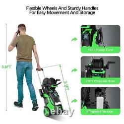 3800 PSI Electric High Pressure Washer with Touch Screen Adjustment Pressure new