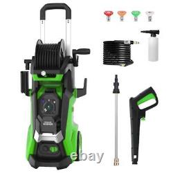 3800 PSI Electric High Pressure Washer with Touch Screen Adjustment Pressure new
