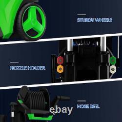 3800 PSI Electric High Pressure Washer with Touch Screen Adjustment Pressure new