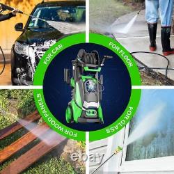 3800 PSI Electric High Pressure Washer with Touch Screen Adjustment Pressure new