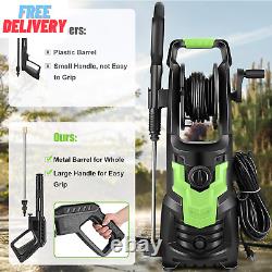 3800 PSI Electric Pressure Washer, 4.0 GPM High Power Machine, Professional Wash