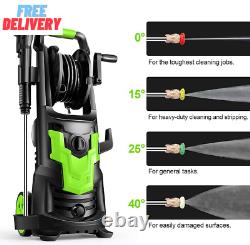 3800 PSI Electric Pressure Washer, 4.0 GPM High Power Machine, Professional Wash