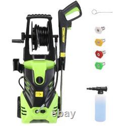 3800 PSI Max Electric Powerful Pressure Washer Power Cleaner with Hose Reel NEW