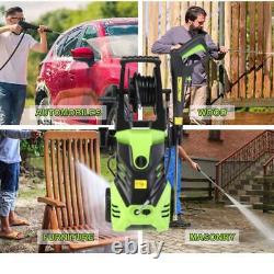 3800 PSI Max Electric Powerful Pressure Washer Power Cleaner with Hose Reel NEW