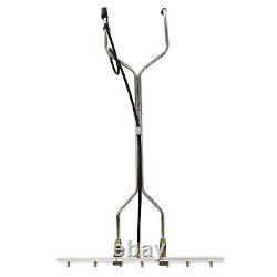 39'' 5000psi Pressure Washer Water Broom with 7 Nozzles For Hot and Cold Water