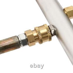 39'' 5000psi Pressure Washer Water Broom with 7 Nozzles For Hot and Cold Water