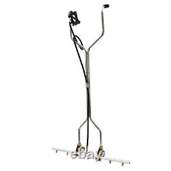 39'' 5000psi Pressure Washer Water Broom with 7 Nozzles For Hot and Cold Water