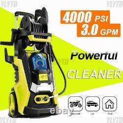 4000PSI/3.0GPM Electric Pressure Washer 2000W. High Power Cleaner Water Sprayer#