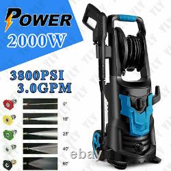 4000PSI/3.0GPM Electric Pressure Washer 2000W, High Power Cleaner Water Sprayer++