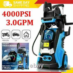 4000PSI-3.0GPM Electric Pressure Washer`High-Power Cleaner&Water Sprayer Machine