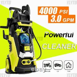 4000PSI-3.0GPM Electric Pressure Washer`High-Power Cleaner&Water Sprayer Machine