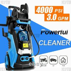 4000PSI-3.0GPM Electric Pressure Washer`High-Power Cleaner&Water Sprayer Machine