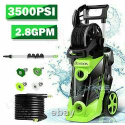 4000PSI 3.0GPM-Electric Pressure Washer with\4+Nozzles Best for-Cleaning Gardens