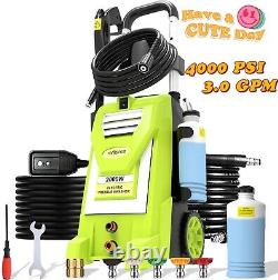 4000PSI-Electric Pressure Washer^High-Power Cleaner, Water Sprayer Machine3.0GPM