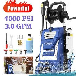 4000PSI Electric Pressure^Washer High-Power Cleaner Water Sprayer Machine&3.0GPM