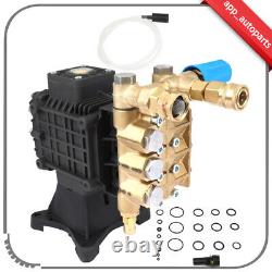 4000 PSI 1 Horizontal Shaft Power Pressure Washer Pump 3400RPM High Quality