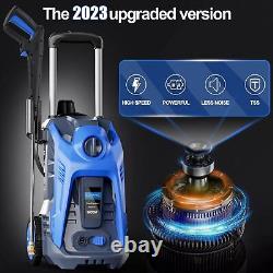 4000 PSI Electric Pressure Washer Powerful Car Cleaning Machine Quick Connect