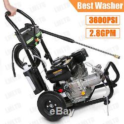 4200PSI 3GPM Gas Pressure Washer Power Washer 212CC Petrol Powered Cold Water US