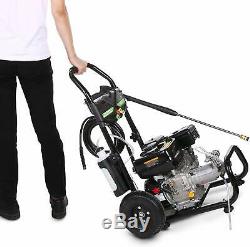 4200 PSI 3.00GPM Gas Pressure Washer Cold Water Cleaner High Power Machine Kit