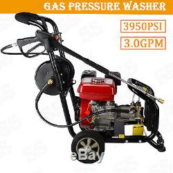 4200 PSI 3.0GPM Gas Pressure Washer High Power Cold Water Cleaner 212CC 8HP USA