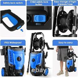4200 PSI Electric Pressure Washer- 4.0 GPM High Power Machine with 4-in-1 Qui