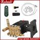 4400 PSI Pressure Power Washer Pump 1 Shaft Horizontal 4 GPM Water Pump