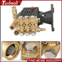 4400 psi 4 GPM Pressure Washer Pump Power Washer Pump 1 Shaft Horizontal New