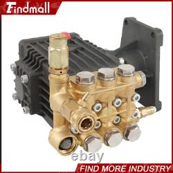 4400 psi 4 GPM Pressure Washer Pump Power Washer Pump 1 Shaft Horizontal New