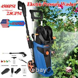 4500PSI 2.8GPM Electric Pressure Washer High Power Cold Water Cleaner Machine