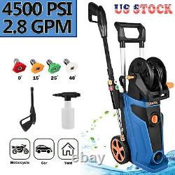 4500PSI 2.8GPM Electric Pressure Washer High Power Cold Water Cleaner Machine