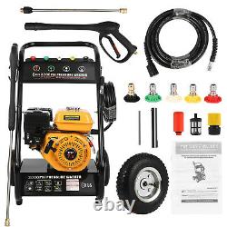 4500PSI 7HP Gas Petrol Engine Cold Water Cleaner High Power Pressure Washer USA^