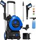 4500PSI Electric Pressure Washer 2.8GPM 25Ft Hose 16.4Ft Cord Soap Tank Car Wash