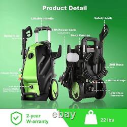 4500PSI Pressure Washer 4.0GPM Power Washers Electric Powered Professional Hi