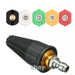 4.0GPM High Pressure Washer Rotating Turbo Nozzle Spray Tip 4000PSI 1/4 Quick