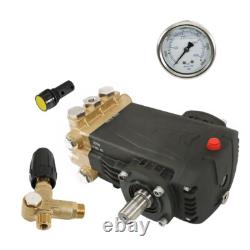 4.5HP 3500 PSI Pressure Washer Pump Belt Drive 5.6GPM General Right Shaft