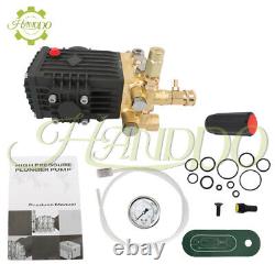4.9GPM 3600 PSI 24mm Solid Shaft Belt Drive Pressure Power Washer Pump