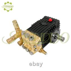 4.9GPM 3600 PSI 24mm Solid Shaft Belt Drive Pressure Power Washer Pump