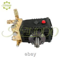 4.9GPM 3600 PSI 24mm Solid Shaft Belt Drive Pressure Power Washer Pump