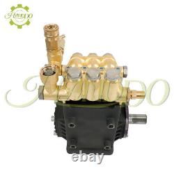 4.9GPM 3600 PSI 24mm Solid Shaft Belt Drive Pressure Power Washer Pump