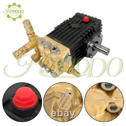 4.9GPM 3600 PSI 24mm Solid Shaft Belt Drive Pressure Power Washer Pump