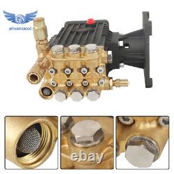4 GPM Pressure Washer Pump Power Washer Pump 1 Shaft Horizontal 4400 PSI