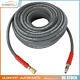 6000psi Hot Water Pressure Washer Hose Non-Marking 2-Braid R2 3/8 x 100 ft