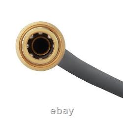 6000psi Hot Water Pressure Washer Hose Non-Marking 2-Braid R2 3/8 x 100 ft
