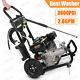 7HP Gas Powered Pressure Washer Cold Water Multi Pattern Cleaner 3600 PSI 2.8GPM