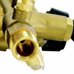 AAA Fully Plumbed 3400 PSI 2.5 GPM Horizontal Triplex Plunger Replacement Pre